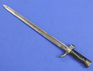 A very nice antique French Bayonet M 1892 for Berthier Rifle, length 51.5 cm in good condition. Price 60 euro