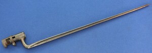 An antique American Civil War Springfield Model 1855 US Bayonet for .58 Musket and Rifles. Length 53cm. In fair condition. Price 100 euro