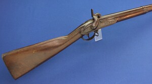 An antique American Civil War US Model 1816 type I musket by L. Pomeroy Pittsfield Mass. Converted to percussion. 42 inch barrel, Caliber .69. Length 147cm. In good and nice untouched condition. Price 1.250 euro.