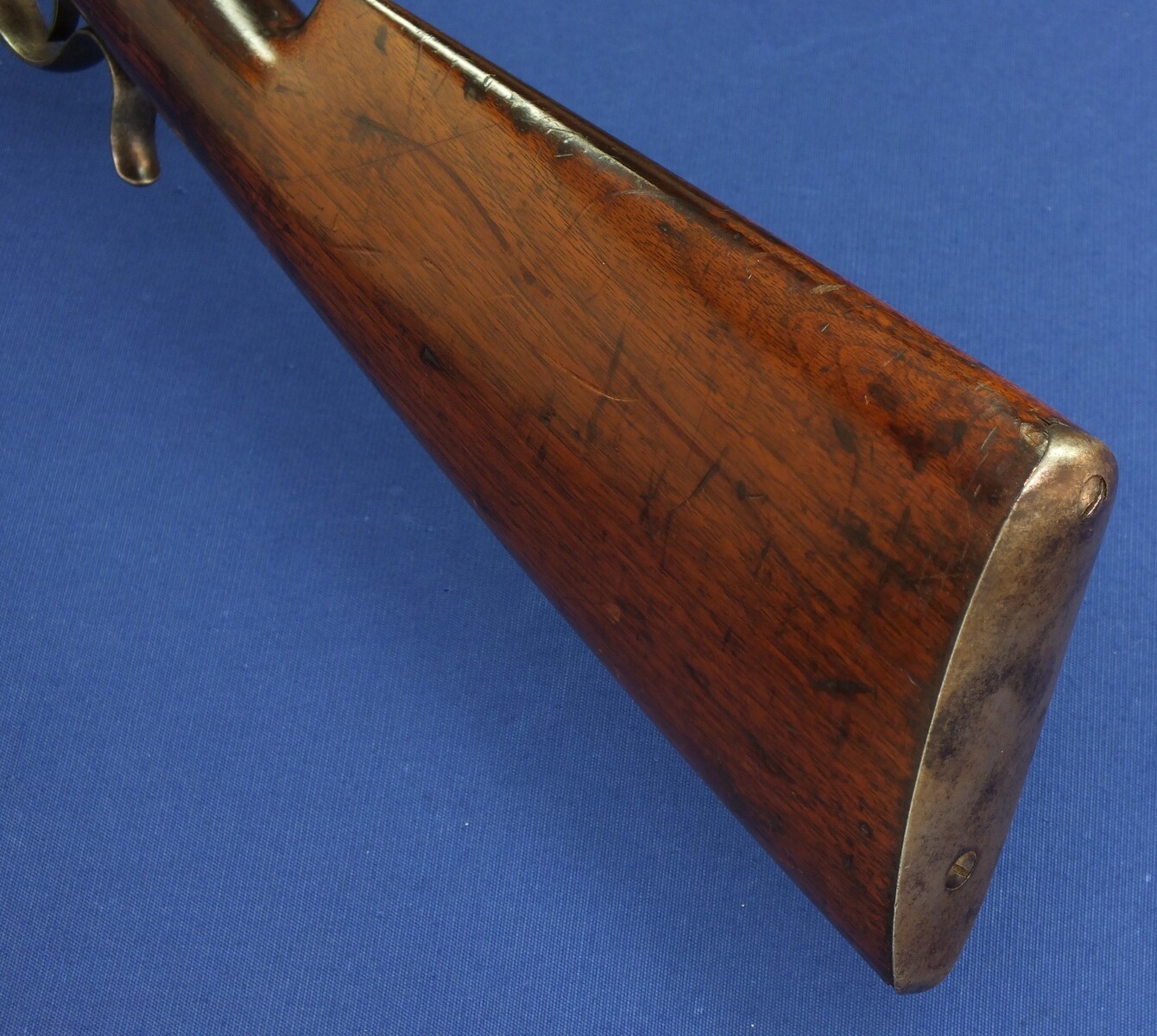 An antique American Winchester Model 1885 High Wall Single Shot Rifle. Caliber 50-95 W.C.F., 30 inch round barrel, numbered 