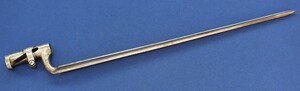 An Antique Austrian Model 1854 Lorenz, 1867 Wänzel Rifle Bayonet. Length 56cm. In very good condition. 