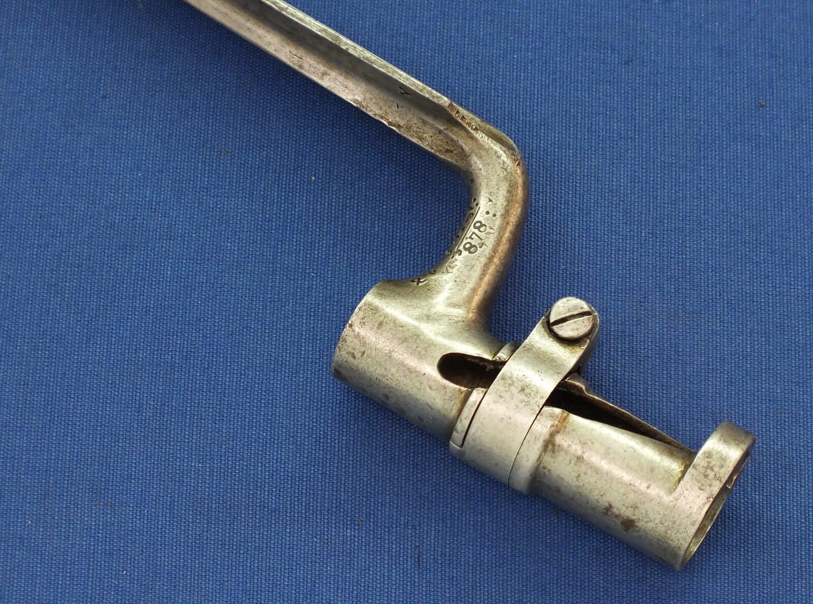An Antique Austrian Model 1854 Lorenz, 1867 Wänzel Rifle Bayonet. Length 56cm. In very good condition. 