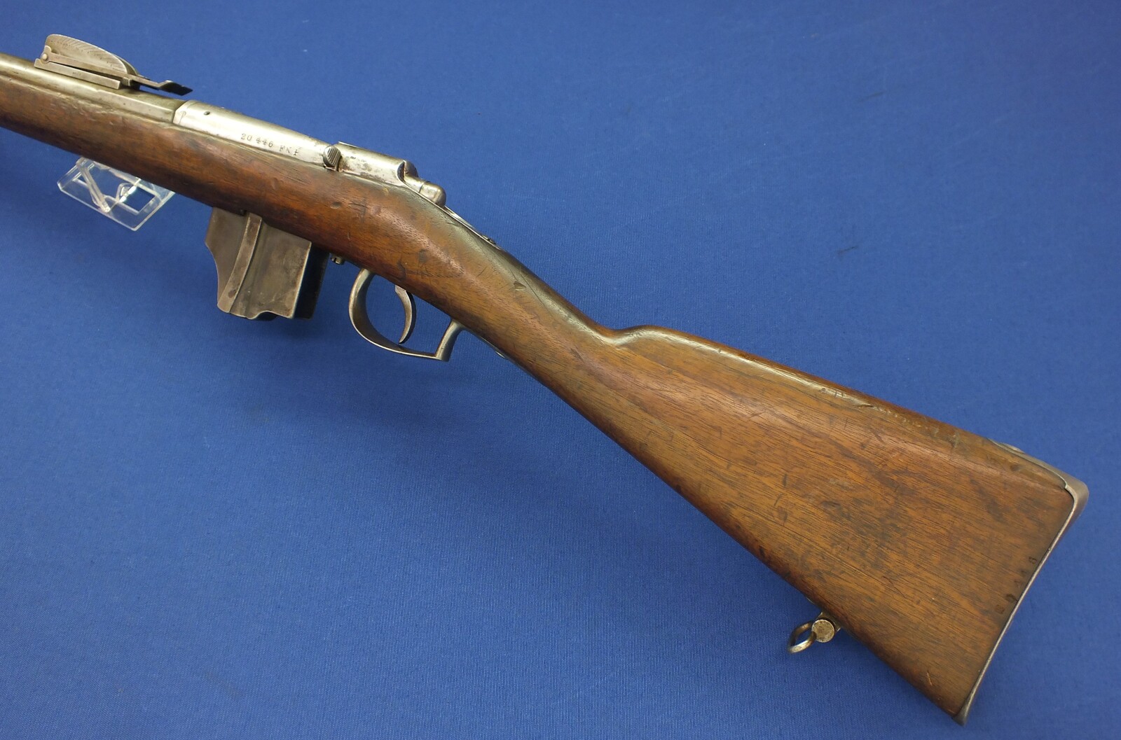 An antique Dutch Beaumont Vitali Model 1871/88 Rifle by P. Stevens Maastricht, caliber 11 mm, length 133 cm, in very good condition