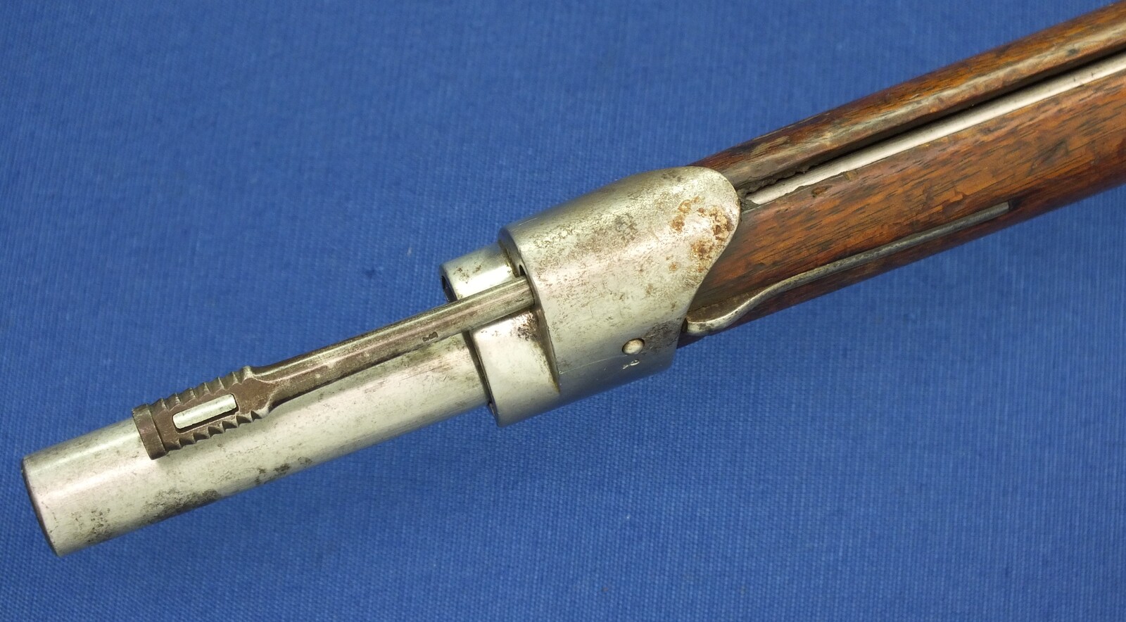 An antique Dutch Beaumont Vitali Model 1871/88 Rifle by P. Stevens Maastricht, caliber 11 mm, length 133 cm, in very good condition