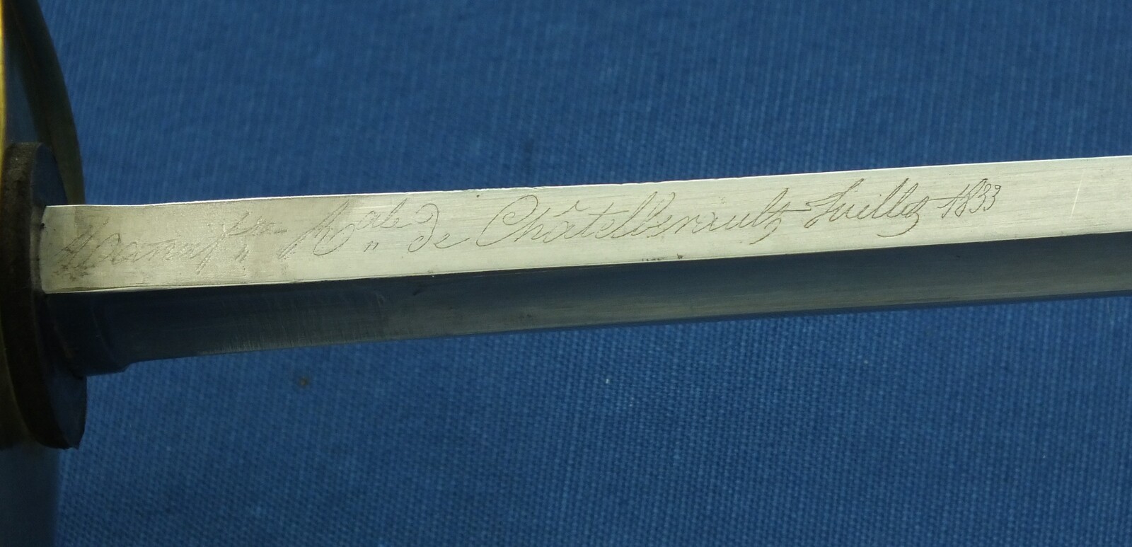 An antique French Cavalry Sword 