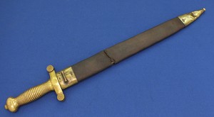 An  Antique French Infantry Sword/Glaive, Model 1831, signed: TALABOT Fs - PARIS, length 63,5 cm, in very good condition. Price 250 euro