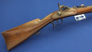 An antique Swiss Model 1856-1867 Milbank-Amsler Jägergewehr Rifle. Caliber 10,5mm. Length 132cm. In very good condition. 1.150 euro.
