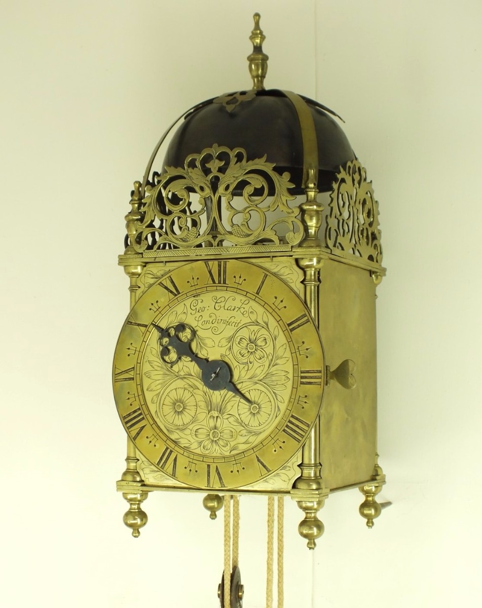 Lantern clock, British