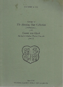 Sotheby's Catalog 21 mai 1974 Counts von Giech Collection. 84 pages, Price 20 euro