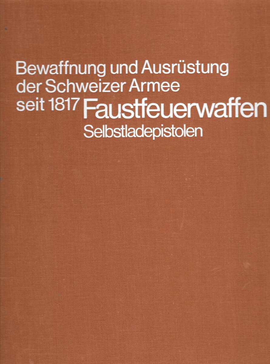 The Book: Bewaffnung und Ausrüstung der Schweizer Armee seit 1817, Faustfeuerwaffen II Selbstladepistolen. 139 pages. Price 85 euro.