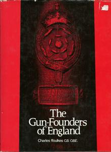 The unused book The Gunfounders of England by Ffoulkes. 133 pages. 
